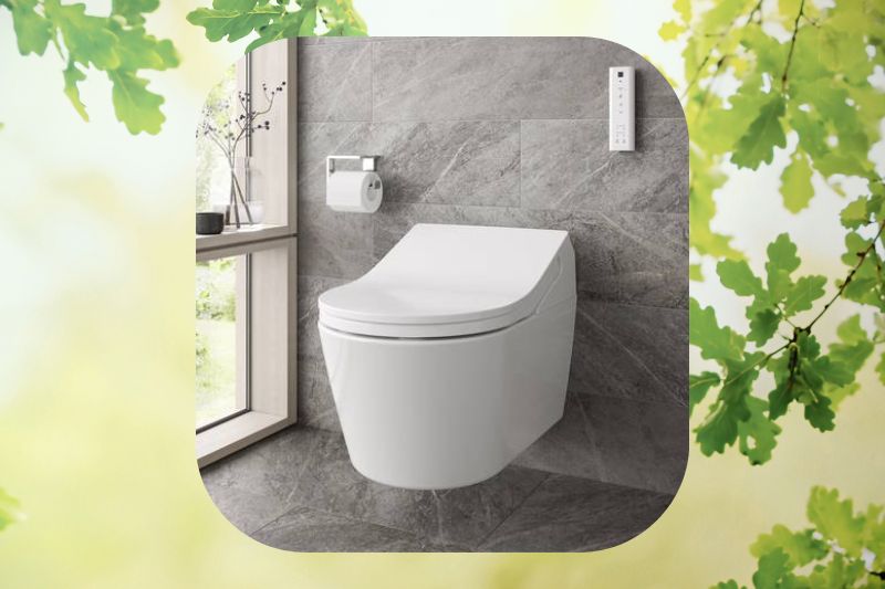 Wandhängendes Dusch-WC
